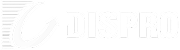 Dispro logo blanc