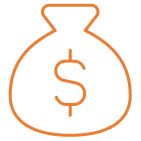 Ic&ocirc;ne d&rsquo;un sac d&rsquo;argent illustrant la gestion financi&egrave;re et la comptabilit&eacute;